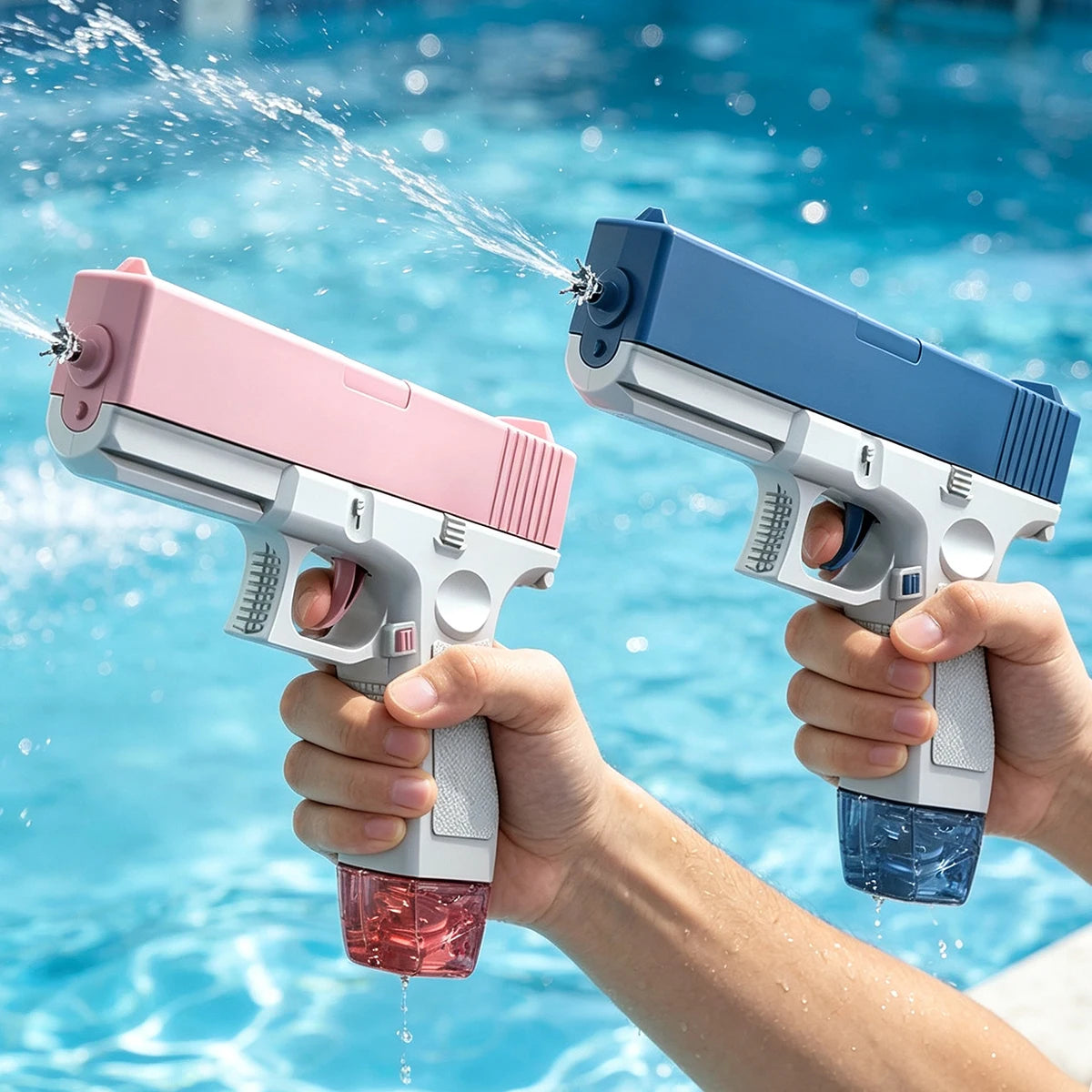 Fun electric water gun for summer fun