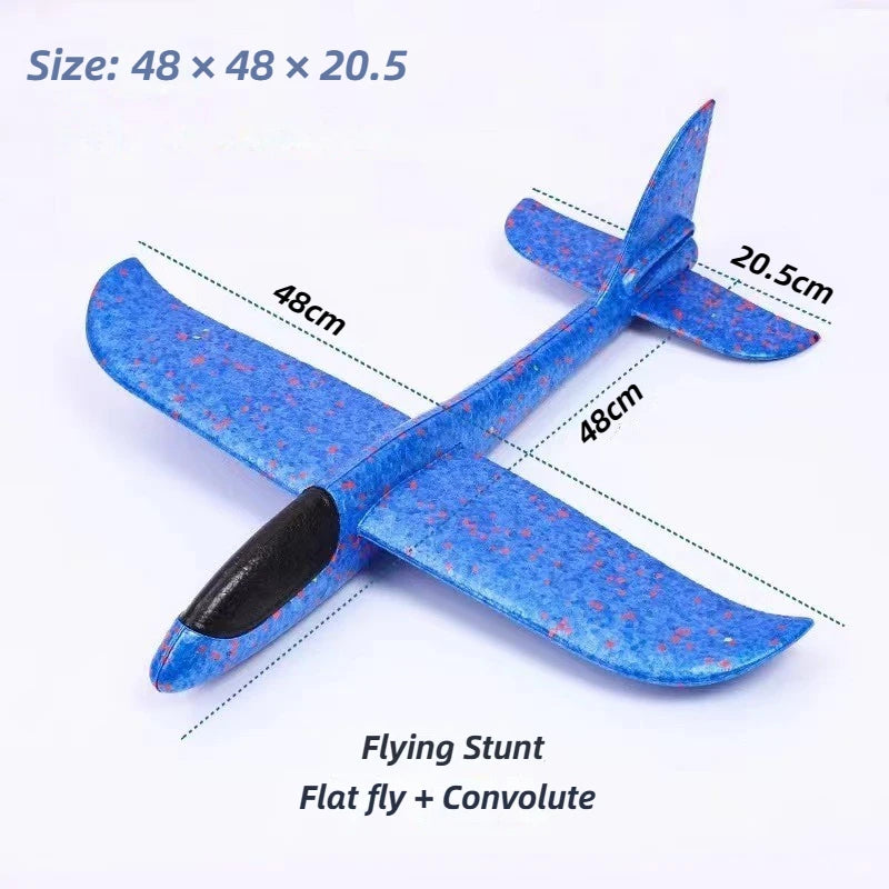large foam trick plane